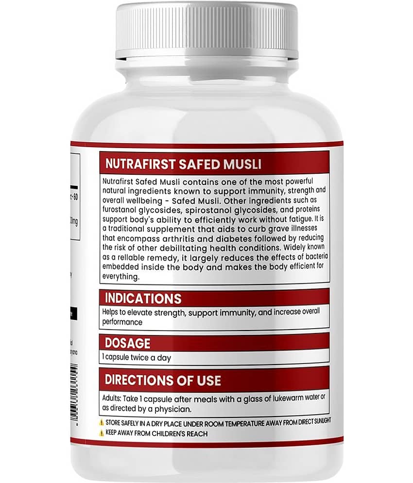 Nutrafirst Ayurvedic Capsule 500 mg ( Pack of 1 ) view 2
