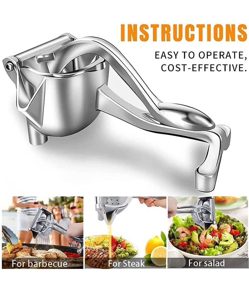 Bhavyta Aluminium Silver Squeezer ( Pack of 1 ) view 2