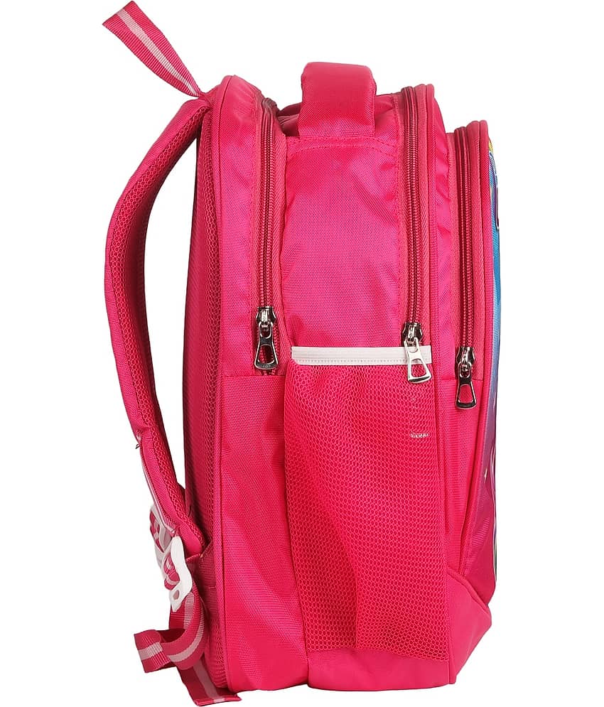 Da Tasche Pink Polyester Backpack For Kids view 2