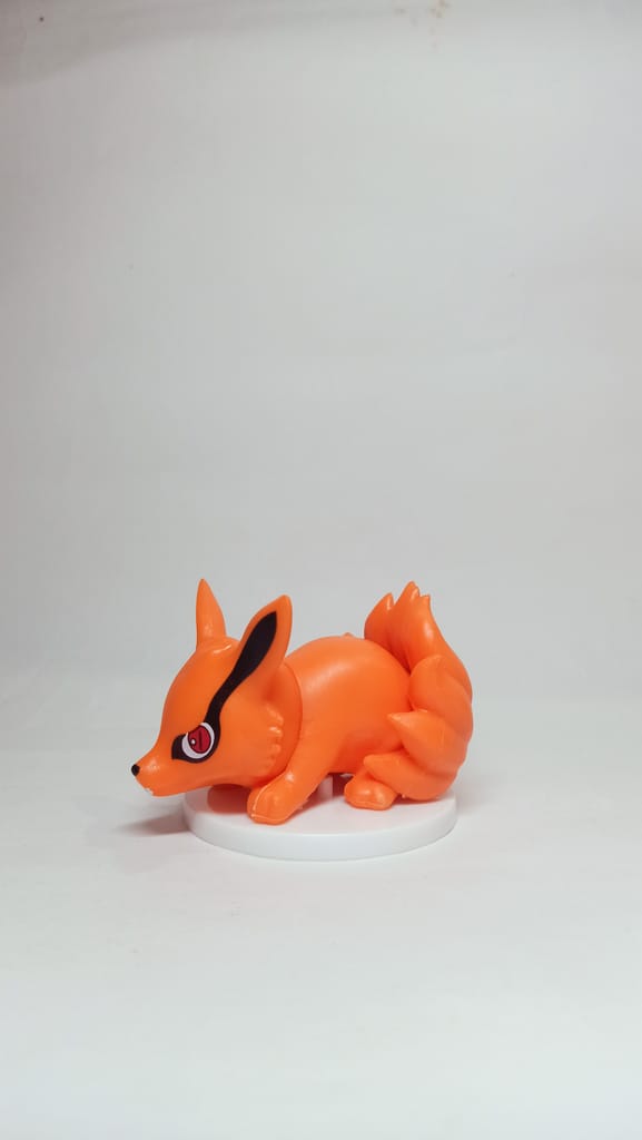 Kurama Mini Figure 8 cm | Cute Chibi Anime Collectible from Naruto view 2