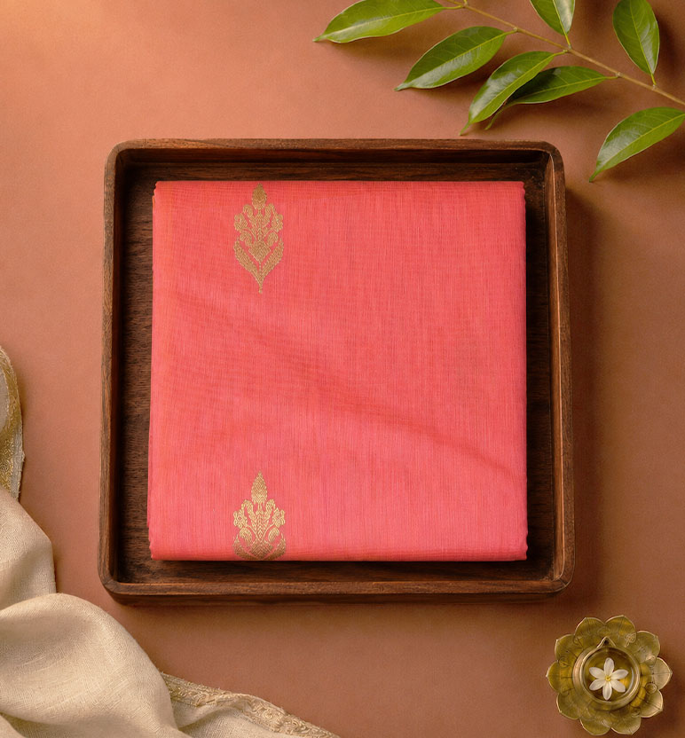 Handloom Chanderi Silk Cotton Saree