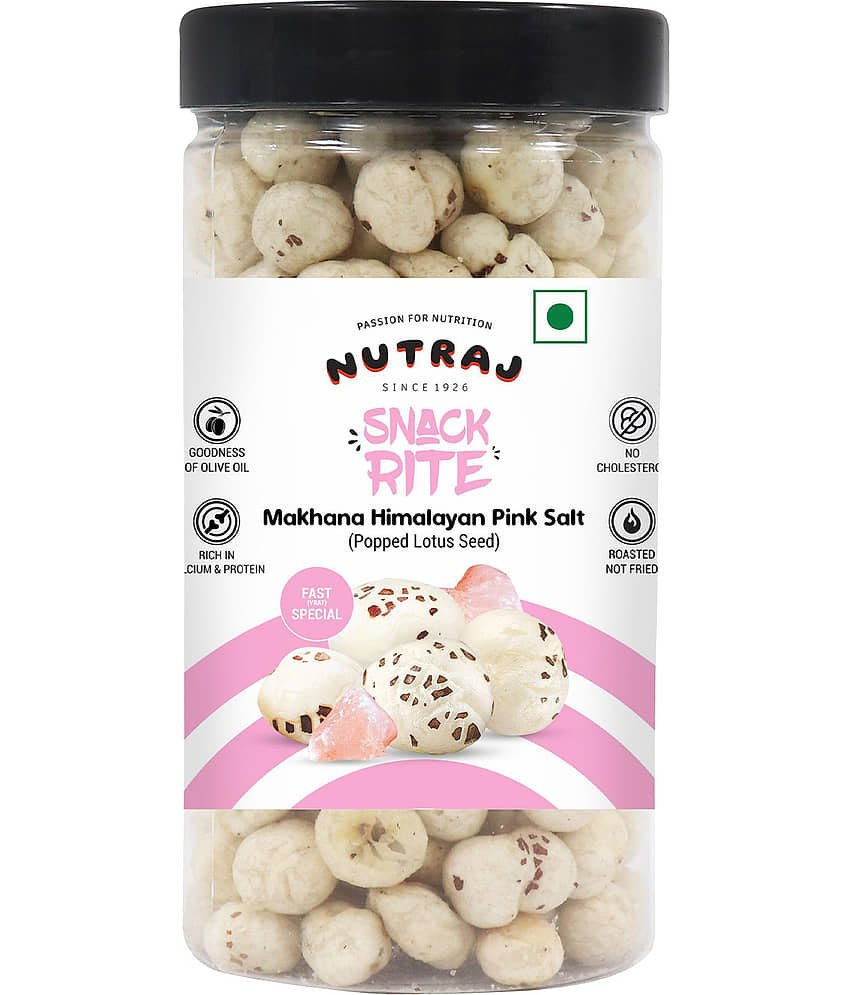 Nutraj Lotus Seeds Pop /Gorgon Nut Puffed Kernel (Makhana) 70 Pack of 2 view 2