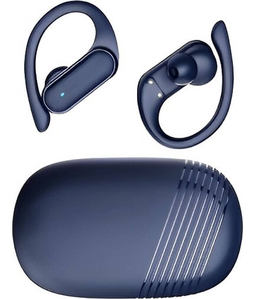 Life Like Bluetooth Earbuds Earhook Earbuds Over Ear TWS Blue view 2