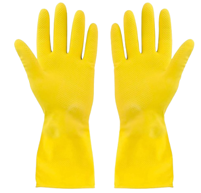 Rahul Professionals, Reusable Washable Waterproof Cleaning Gloves (Pack of 1)