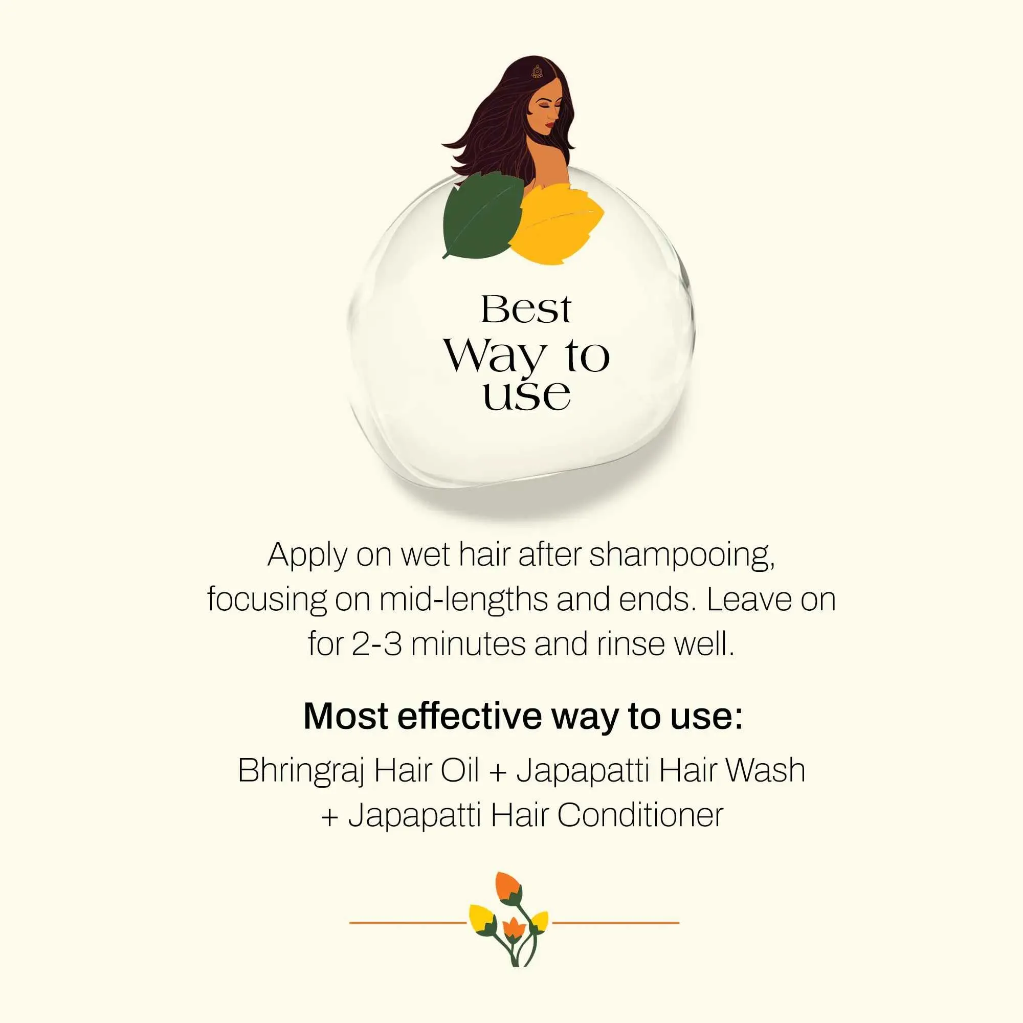 ashpveda Japapatti Brahmi Hair Conditioner for Dry Hair view 2