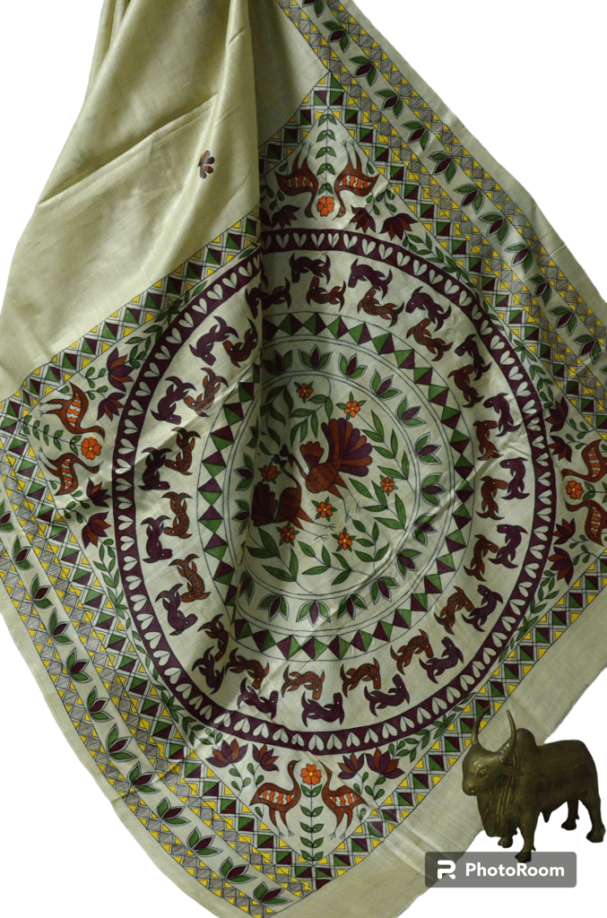 Jharcraft Tussar Silk Saree SA02901 view 2