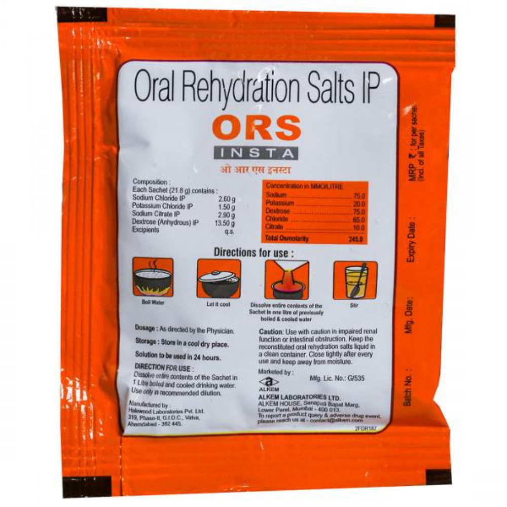 ORS Powder Alkem 21.8 Gms view 2