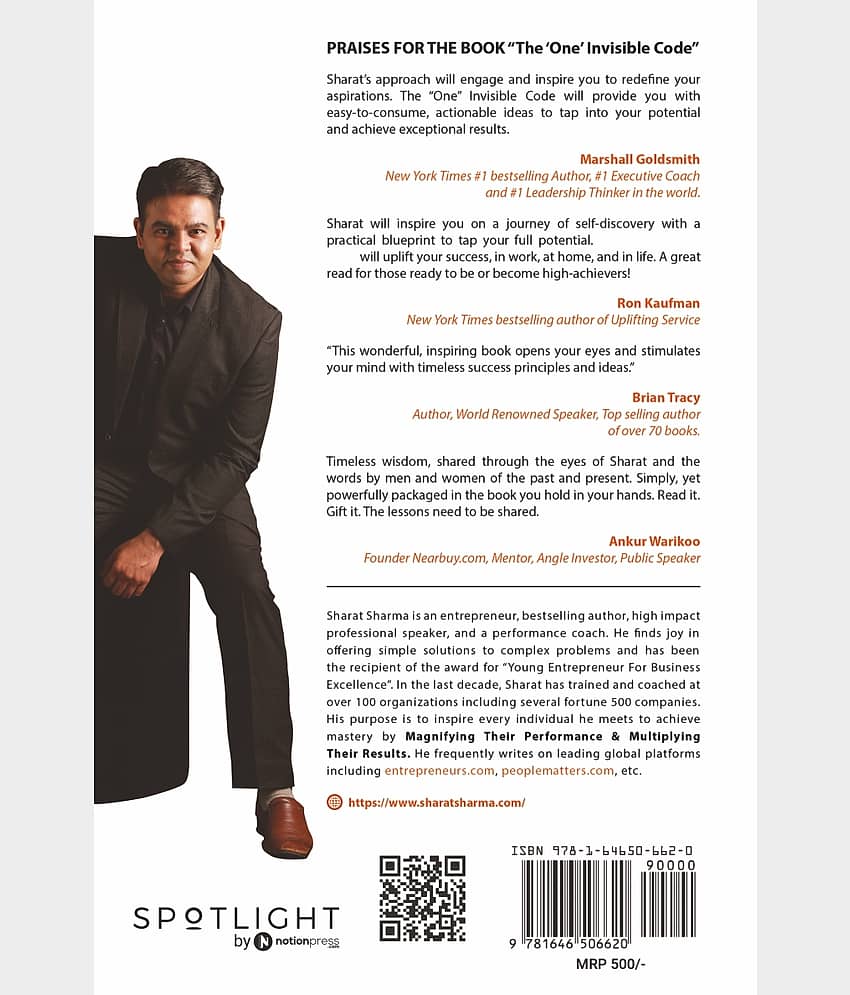 The 'One' Invisible Code: An Uncommon Formula To Breakthrough Mediocrity & Rise to the Next Level view 2