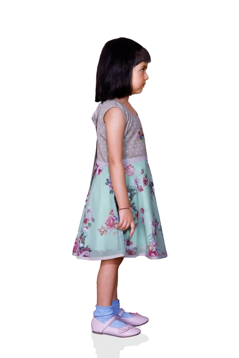 DE CHEVALERiE en Rouge - Oliver Cheese Frock- Pastels 4- 5 Years view 2