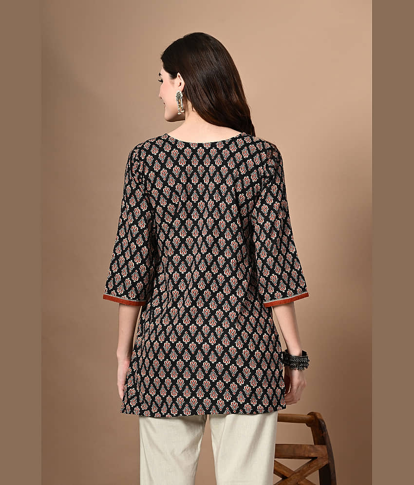 Cotton Short Kurti For Women (Pack of 1) view 2
