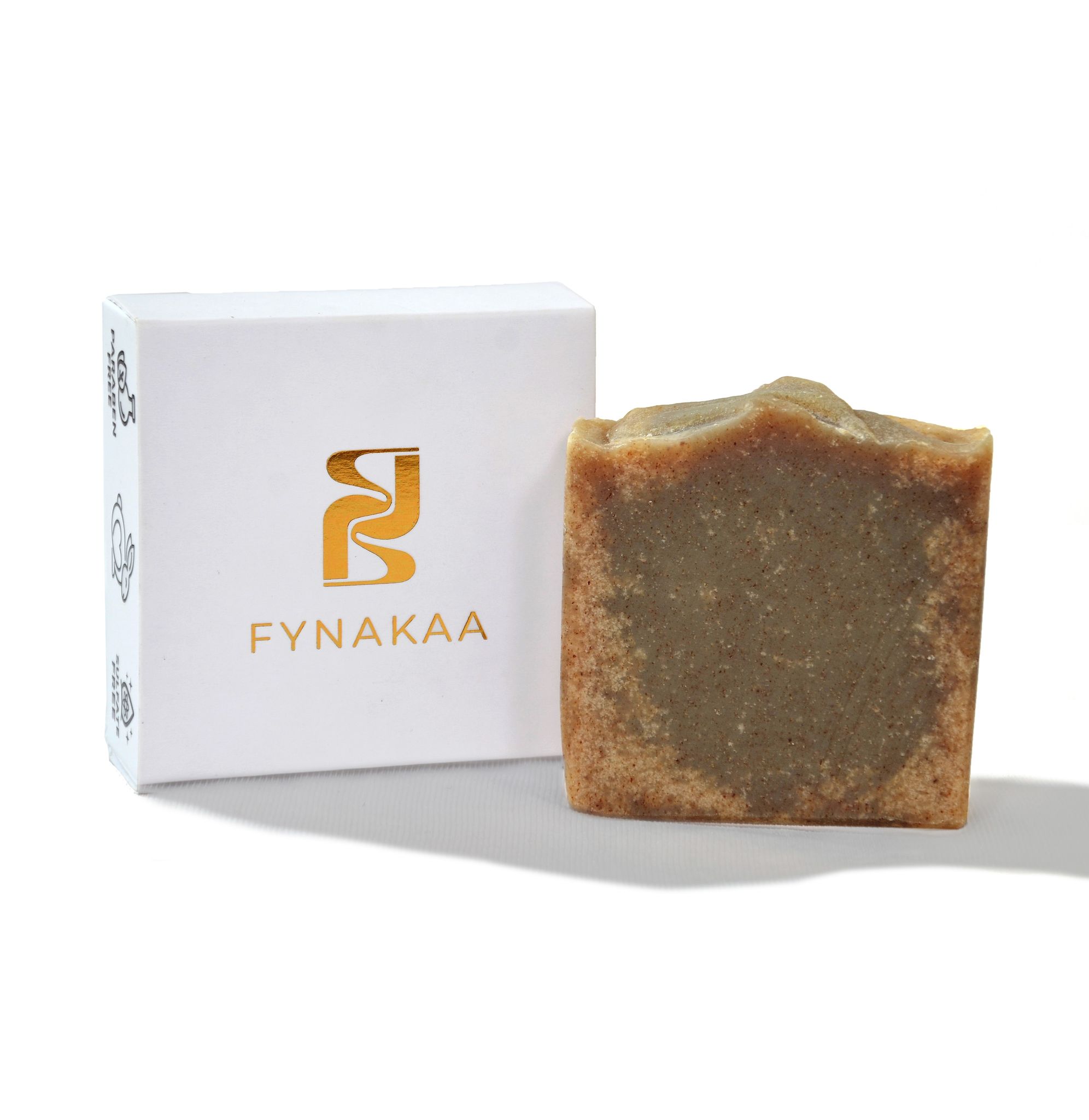 Fynakaa Neem & Eucalyptus Soap | Handmade Cold Processed Soap for Acne & Oily Skin, Perfect for Summer and Monsoon | Natural, Organic & Paraben-Free | Antibaterial & Anti-Inflammatory | For Men & Women, All Skin Types (100gms Pack Of 1)