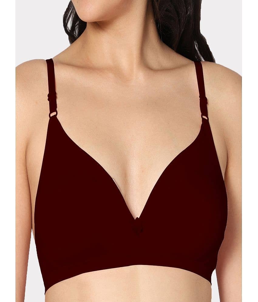 IN CARE LINGERIE Pack of 2 Cotton Non Padded Women's T-Shirt Bra ( Multicolor ) view 2
