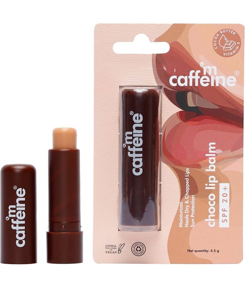 mCaffeine Choco Lip Balm with SPF 20+ 4.5gm (Pack of 1) view 2