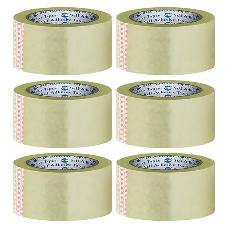 Heavy Duty Brown BOPP Adhesive Packing Tape 2 Inch 30 Meters (Set of 2 Pc.)