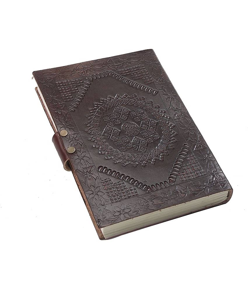 Handcrafted diary Regular Diary Unruled 200 Pages (Brown) view 2