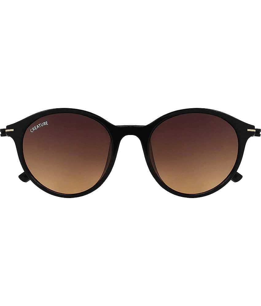 Creature - Brown Round Sunglasses Pack of 1 view 2