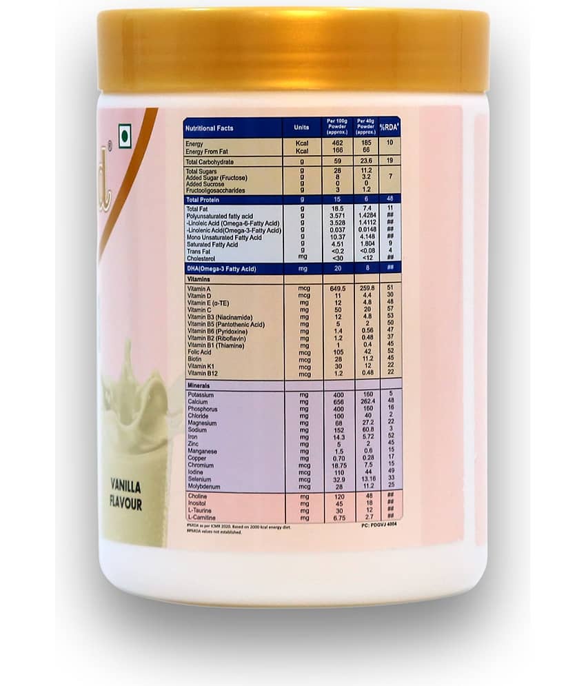 Pediagold Vanilla Complete Kids Nutrition Supplement 400 gm view 2