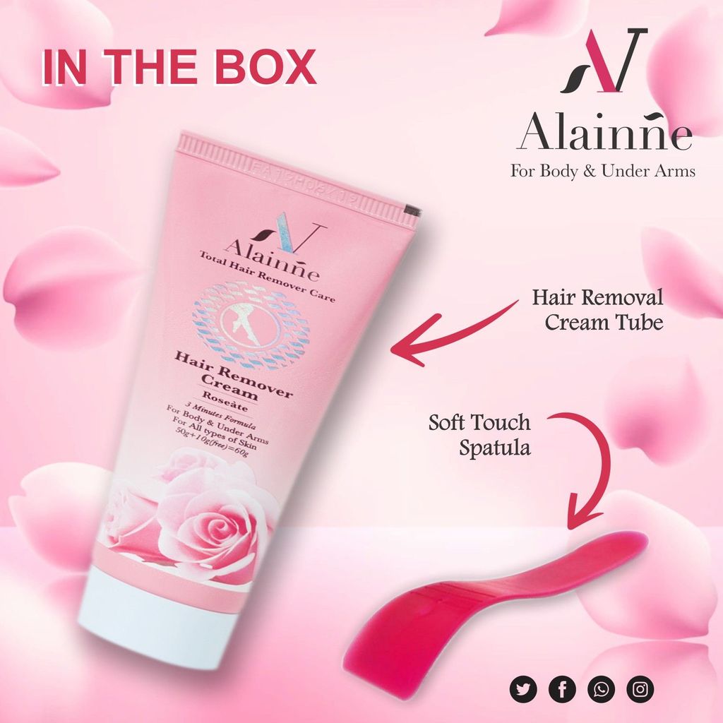 Alainne Roseate Hair Remover 60g view 2