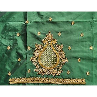 OMSAIFAB Cotton Silk Self Design Blouse Material view 2