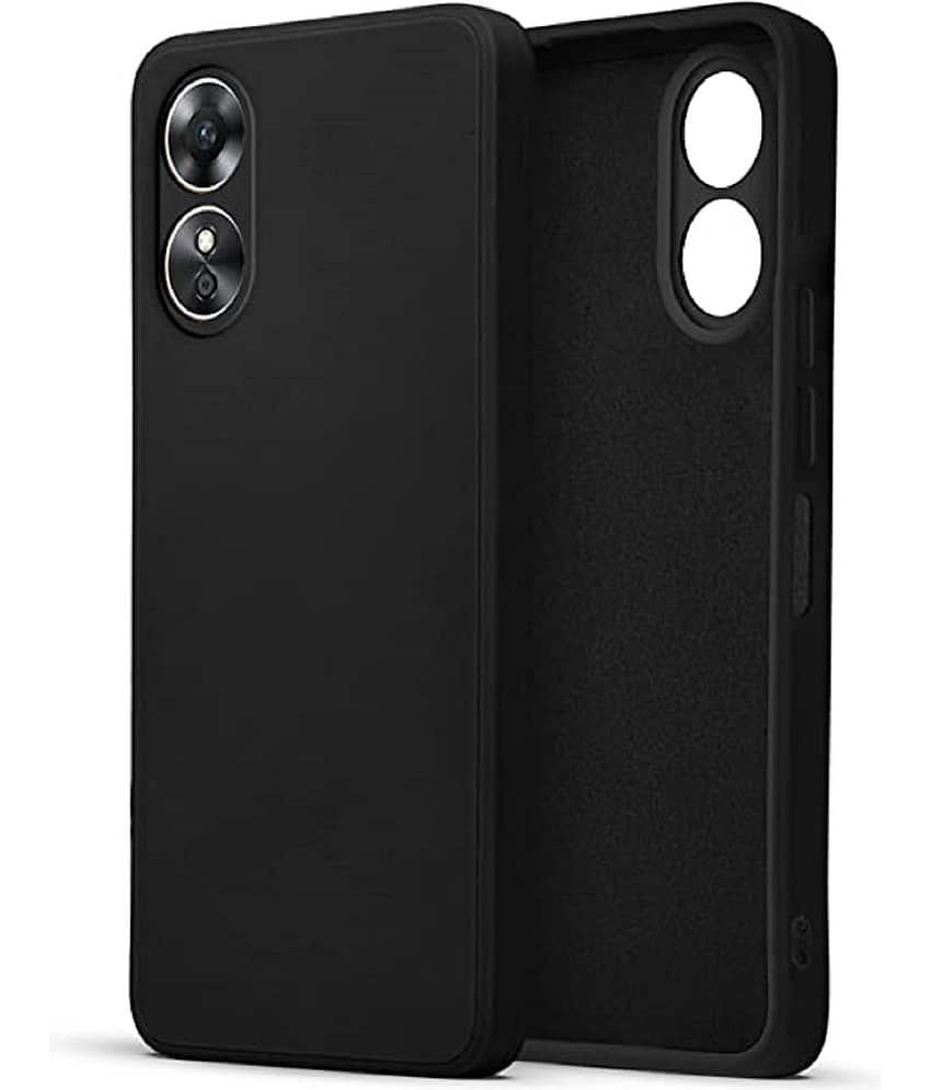 Case Vault Covers - Silicon Soft cases Compatible For Silicon Oppo A17 ( Pack of 1 ) view 2