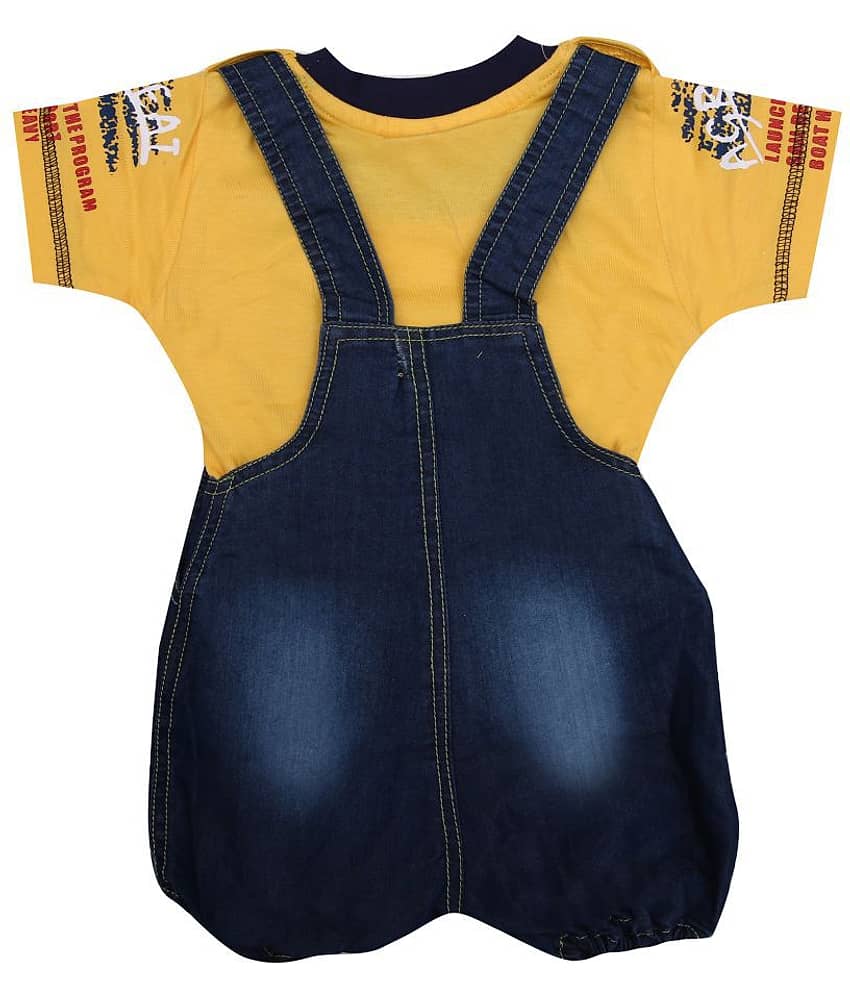 Zadmus Unisex for Baby 100% Cotton Bodysuit ( Yellow ) view 2