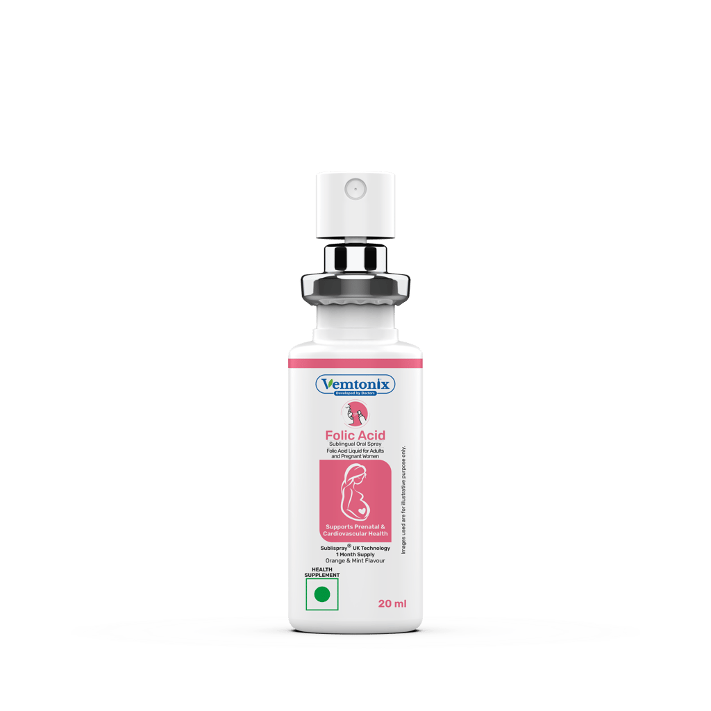 Vemtonix Folic Acid Sublingual Oral Spray view 2