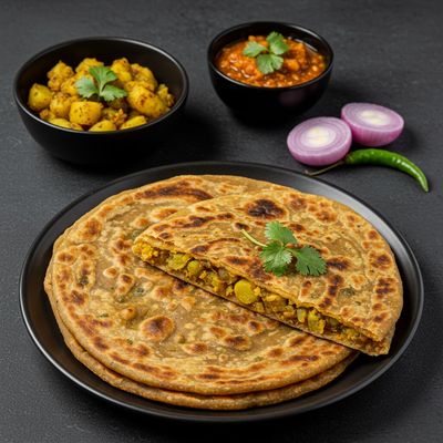 Aloo Onion Paratha