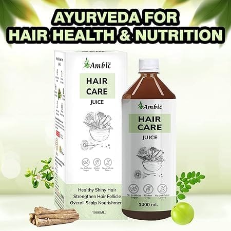 HAIR CARE Juice - 1L I For Hair Growth & Hair Fall Control with Sesbania, Amla, Bhringraj & Natural DHT Blocker view 2