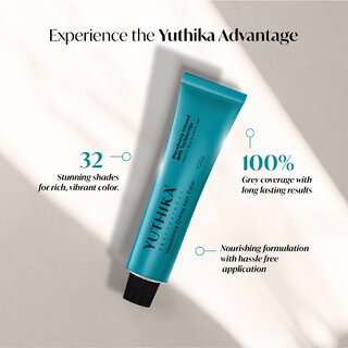 Yuthika Professional Creme Hair Color 100gm Copper Mahogany Brown 4.45 view 2
