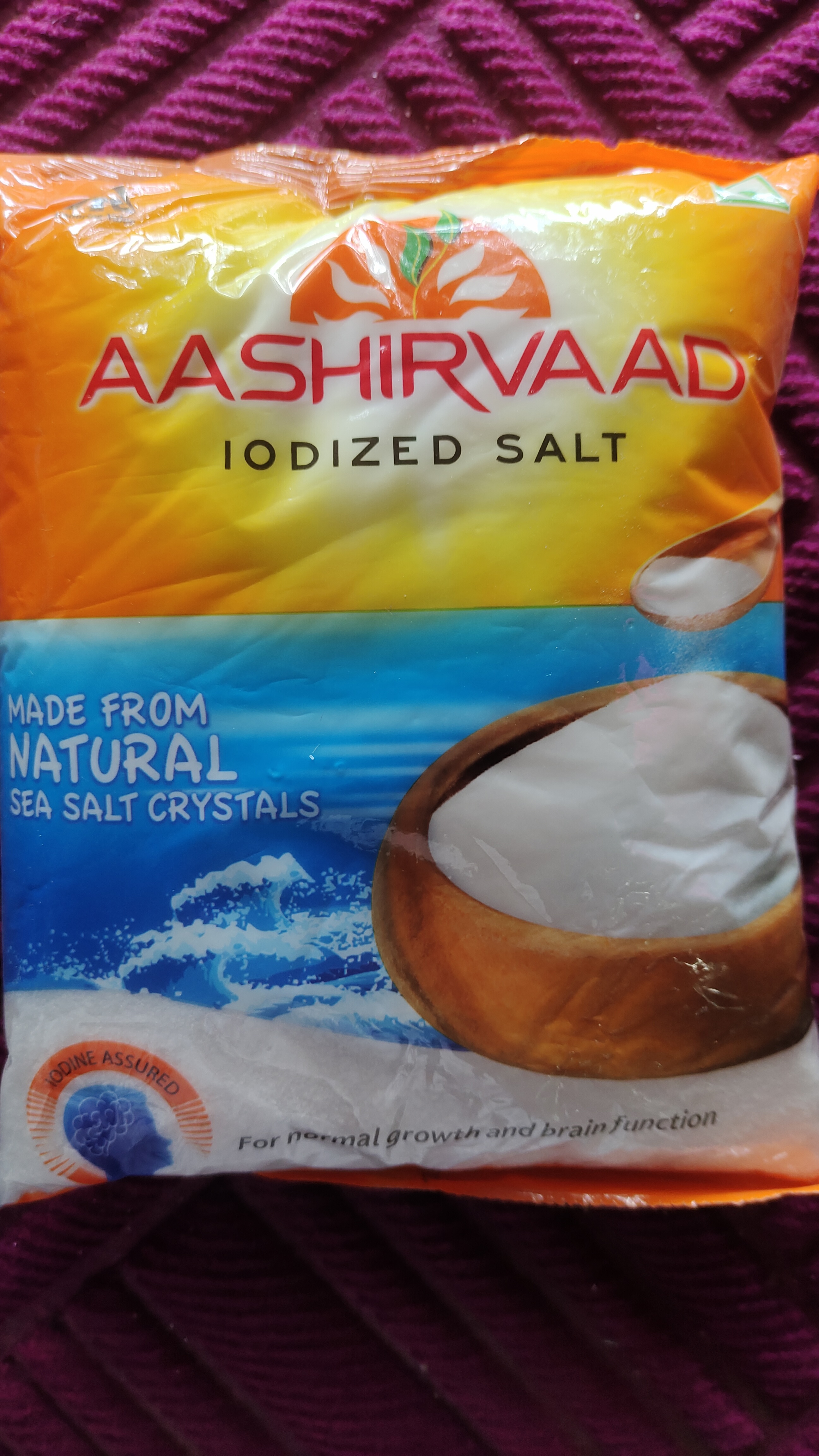 Aashirvaad iodized salt