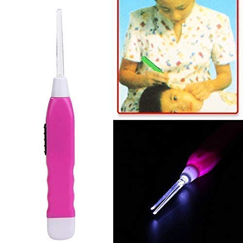 LED Flashlight Earpick Wax Removal Tool with 2 Tips - 1 Pack view 2