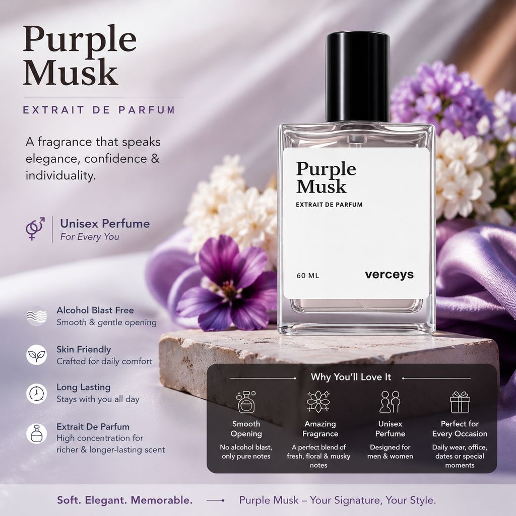 Verceys Purple Musk Extrait De Parfum (60ml) view 2
