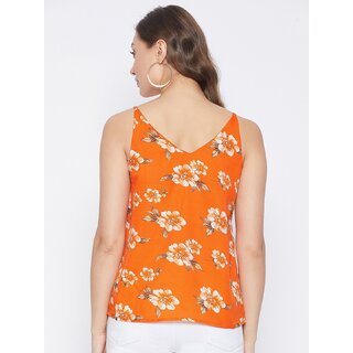 PURYS Women Multicolor Printed Strappy Top view 2