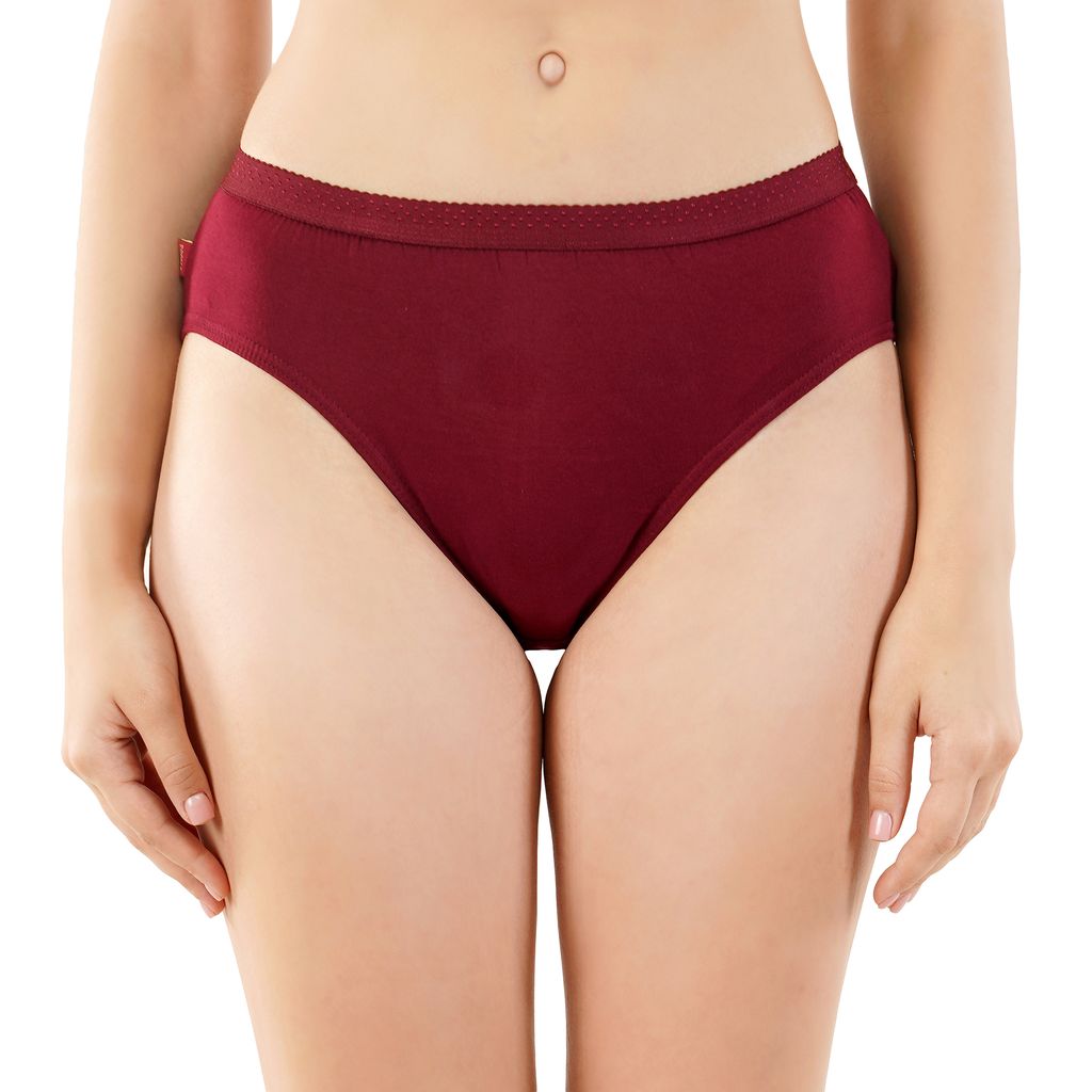 POOMA panties PLAIN OE pack of 3 (color may vary) view 2