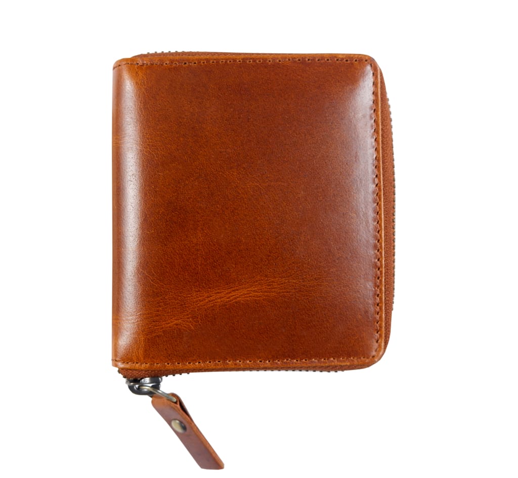 Vital King Men Travel Brown Genuine Leather RFID Wallet (10 Card Slots) view 2
