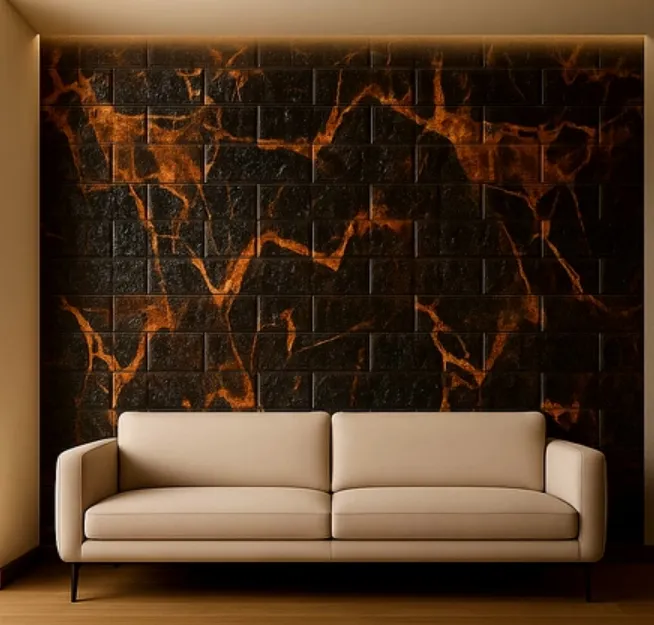 Wallpaper 3D Foam Wallpaper Sticker Panels (76 x 70 Cm / 1 Pc) view 2