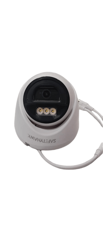 SAFETYHAWK Indoor Dome Security Camera with Night Vision with audio wired SH-UHD-DA31NA-HL