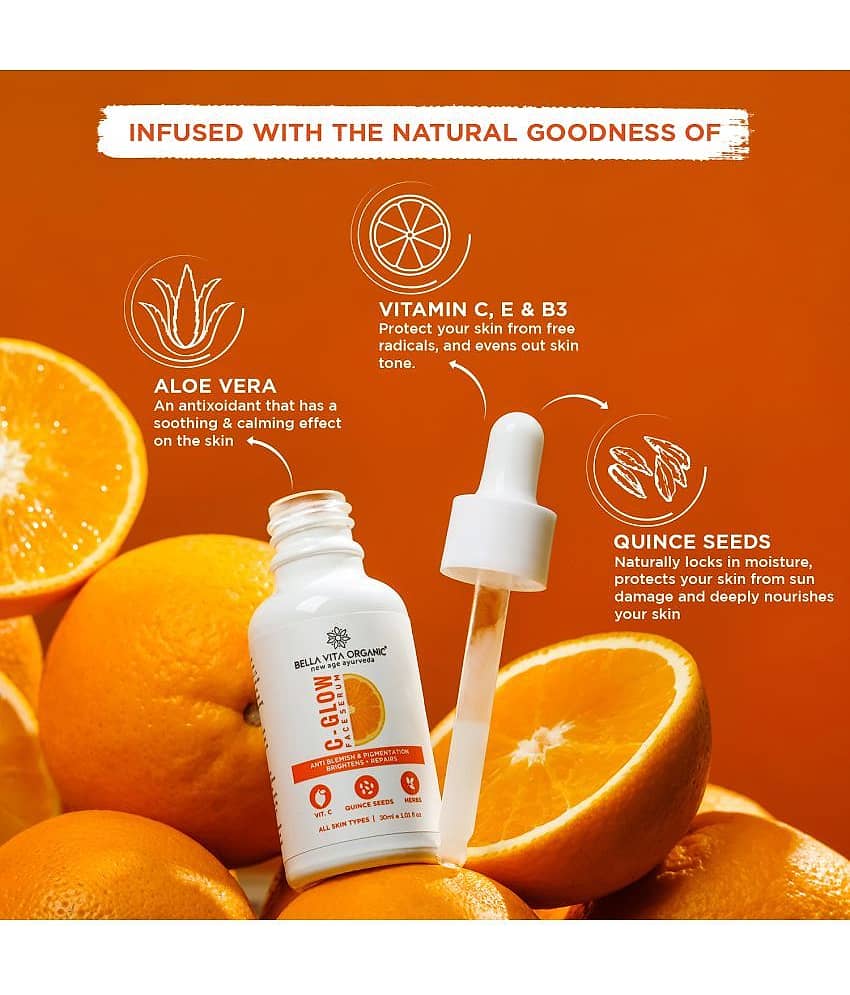 BELLAVITA Face Serum Vitamin C Fairness For All Skin Type ( Pack of 1 ) view 2