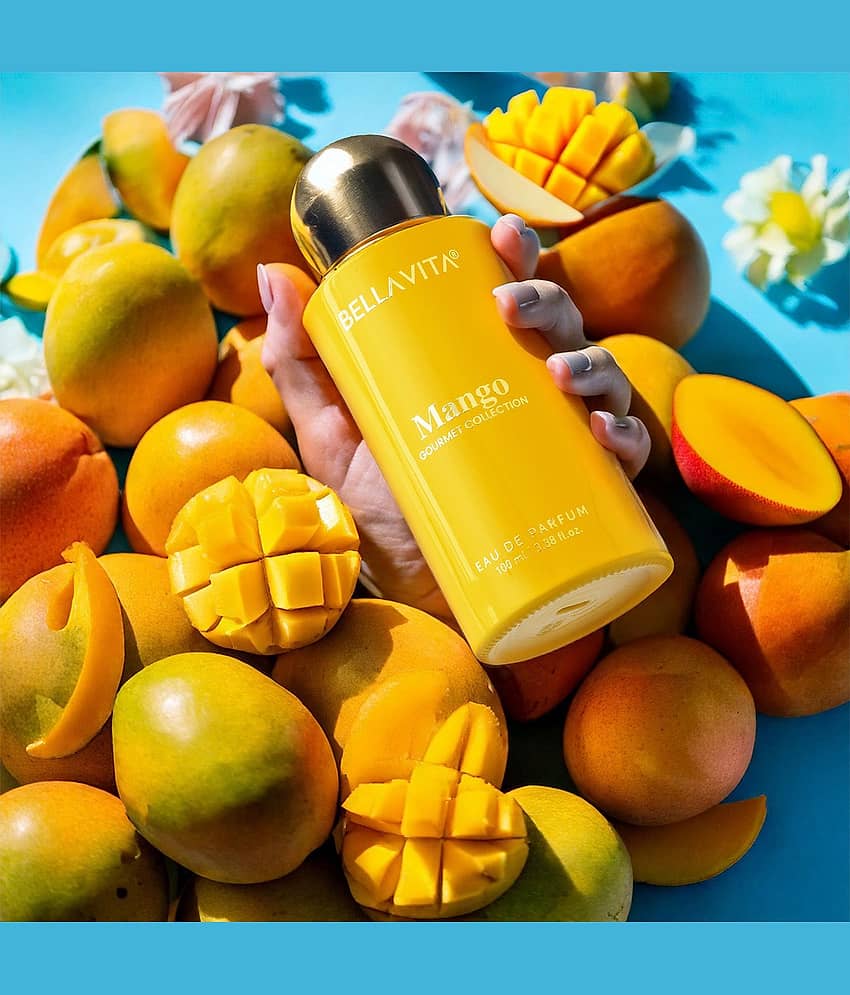 BELLAVITA Gourmet Collection Mango | Long Lasting Perfume for Man and Woman EDP 100ml Floral, Woody, Sweet Premium Unisex Fragrance for Men and Women view 2