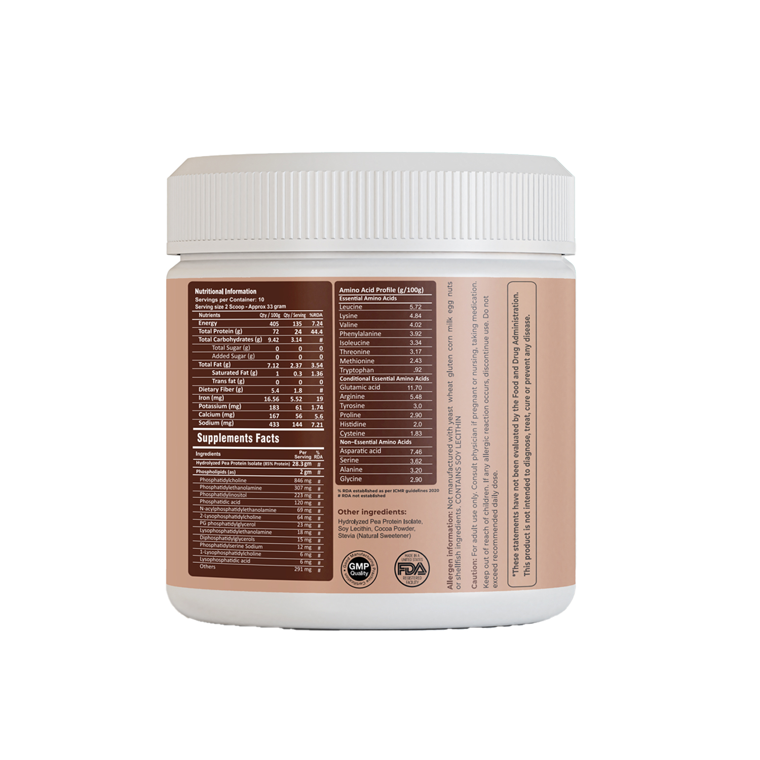 FM Nutrition Assimilate Protein Chocolate view 2