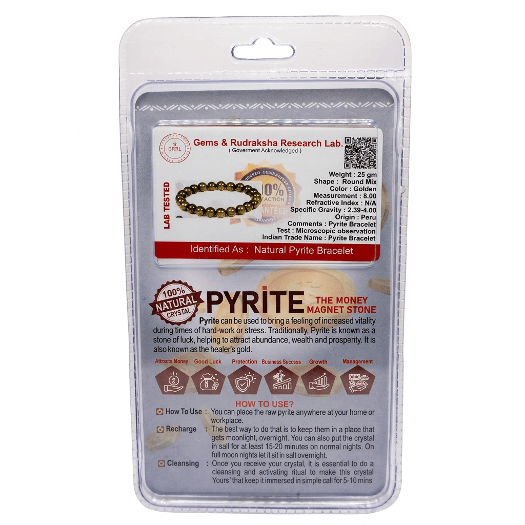 Pyrite Bracelet view 2