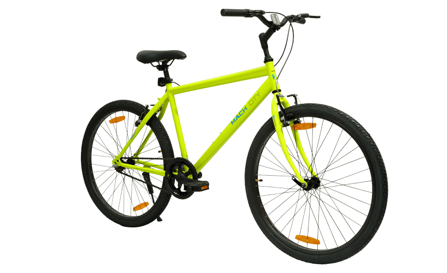 Mach City iBike Single Speed 26 inch Green view 2