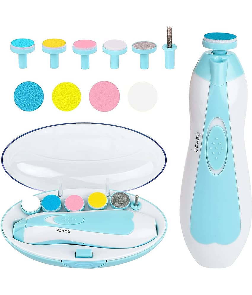 HEXA HUB Baby Nail Trimmer, Ardith Baby Nail Clippers Safe for Newborn Toddler Adult Toes Fingernails Care Trim Kit 6 Grinding Heads,Baby Grooming kit for Baby Care kit for New Born
