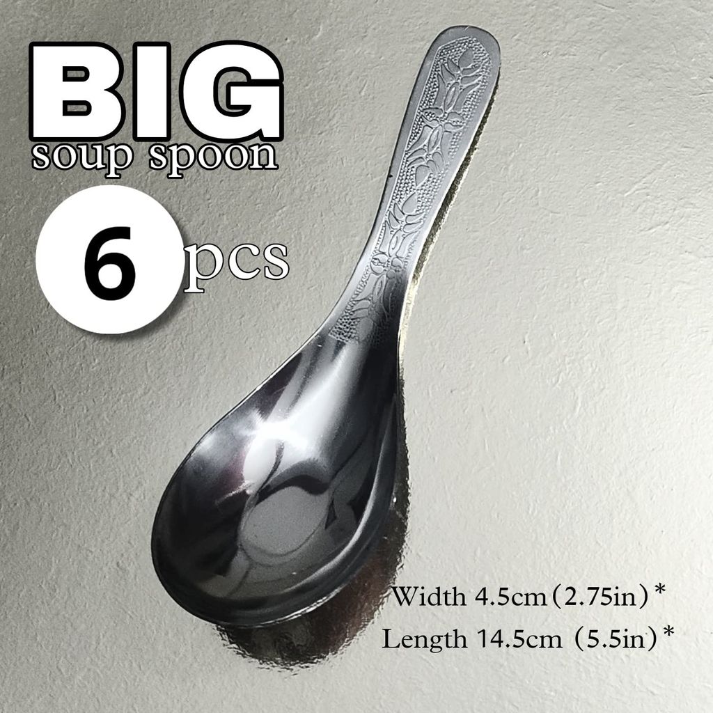 Jcyourstore Stainless Steel Soup Spoon view 2