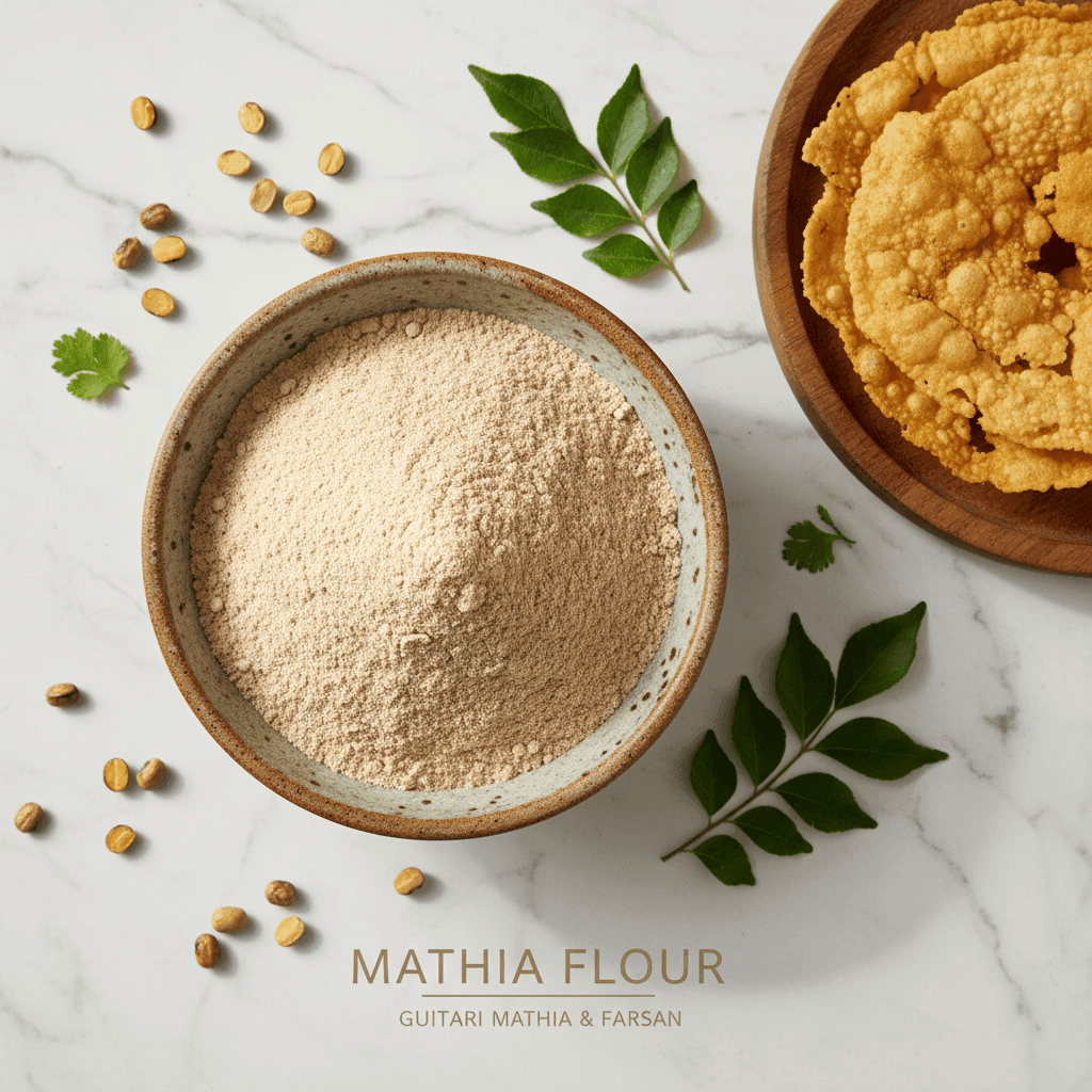 Organic Math Dal Flour - Premium Quality view 2