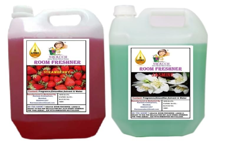 Swacch Room Freshner (5 Litre) (Pack of 2) Strawberry & Jasmine view 2