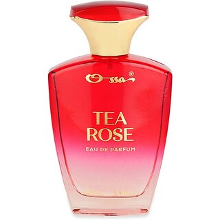 OSSA Tea Rose Eau De Parfum Womens Perfume With Musky And Floral Notes Long Lasting EDP 100ml
