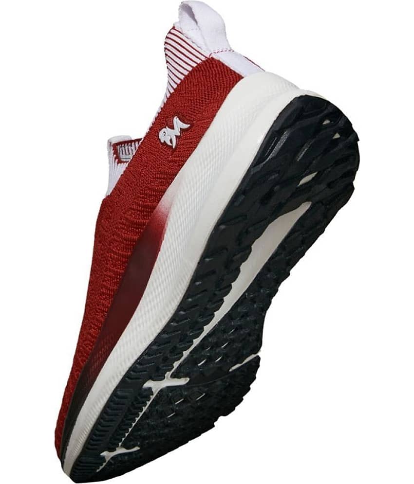 Neemans Drop ship Red Men's Slip-on Shoes view 2