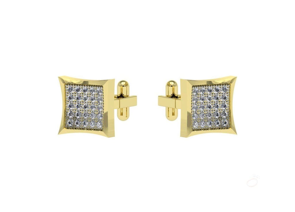 Inverted Grace Cufflinks for Him view 2