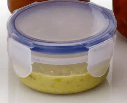 Actilife Plastic Fridge Container - 110 ml, 160 ml, 210 ml, 400 ml, 500 ml (Pack of 5, White) view 2